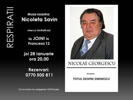 afiș nae georgescu