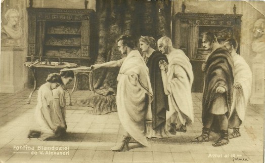 fantana blanduziei teatru